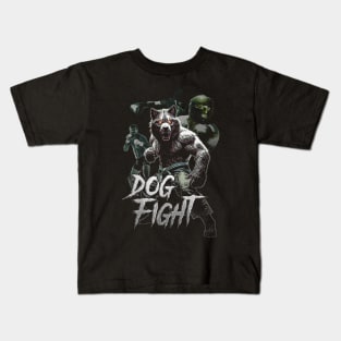 Dog Fight! Kids T-Shirt